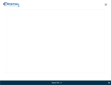 Tablet Screenshot of cristaldistribution.com